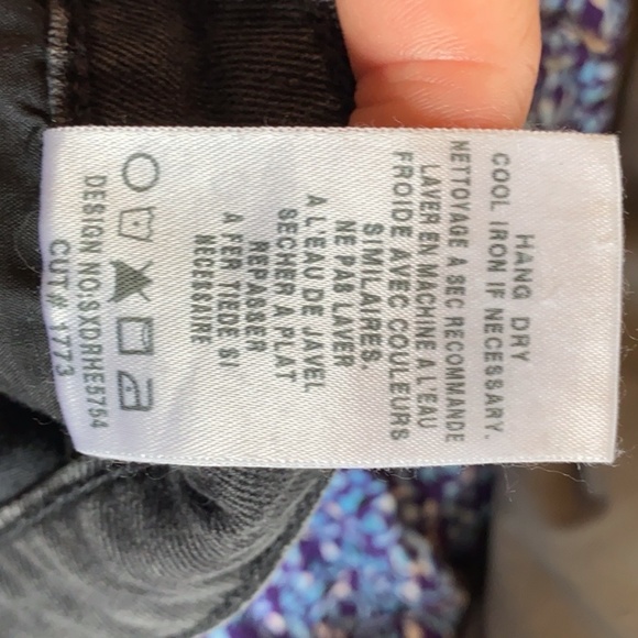 Joe's Jeans High Rise Skinny Ripped Jeans Black - Picture 7 of 7